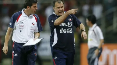 Eduardo Berizzo formó parte del cuerpo técnico de Marcelo Bielsa en la Roja
