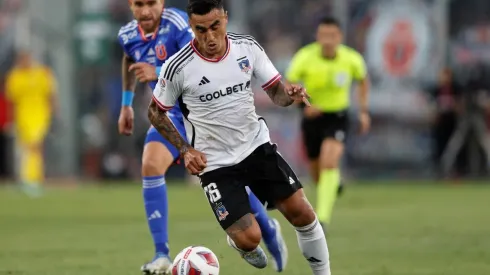 El delantero paraguayo acumula tres goles con la camiseta alba
