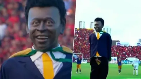 El homenaje a Pelé en el partido entre Sport Recife y Retro
