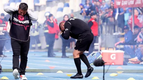 El encuentro se suspendió a los 32' minutos del primer tiempo.

