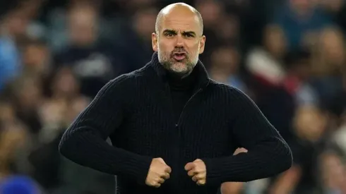 Pep Guardiola en duelo frente al Arsenal
