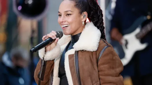 Alicia Keys Performs On NBC
