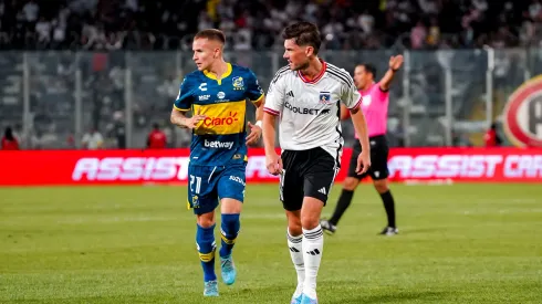 Marco Rojas en acción durante el empate de Colo Colo vs. Everton. El Kiwi se irá en junio del Cacique. 

