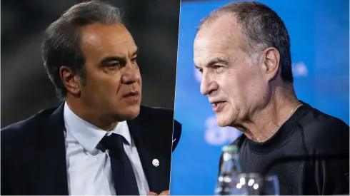 Martín Lasarte cuestionó el arribo de un extranjero a la selección de Uruguay, a lo que Marcelo Bielsa respondió con una tremenda frase. Foto: Photosport/Comunicaciones Uruguay
