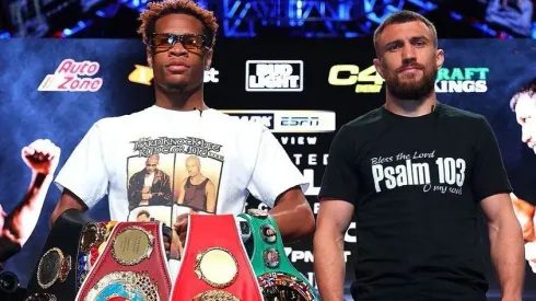 Haney defenderá sus cinturones ante Lomachenko.
