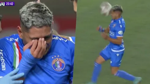 Luis Riveros sufrió un trauma ocular
