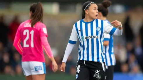 Camila Sáez llegó en 2022 al Deportivo Alavés
