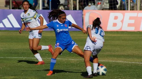 Llanka Groff anotó dos goles en el partido ante Deportes Antofagasta.
