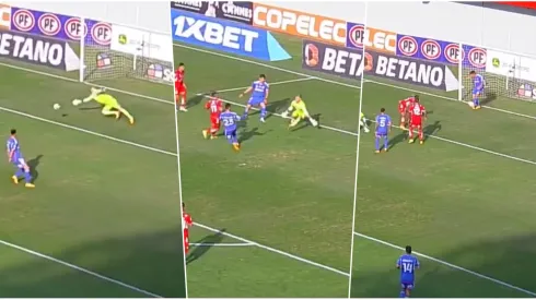Salvada triple de la U contra Ñublense.

