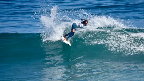 Estela López comenzó con longboard a los 11 meses de vida. 
