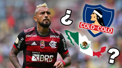 Volver a Colo Colo o partir a México... Las dos opciones que maneja Vidal. 
