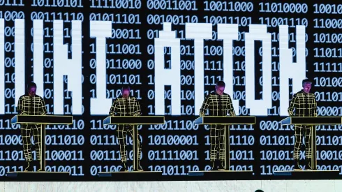 Kraftwerk en Movistar Arena, Chile 2023.
