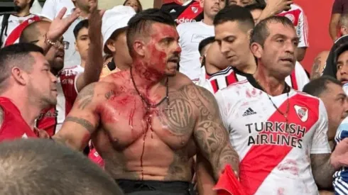 Sangrienta pelea se vivió entre hinchas de River y la policía de Perú 
