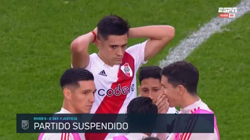 River y Solari lamentan la muerte de un hincha.
