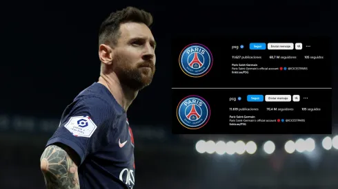 Las redes del PSG sufren la salida de Messi
