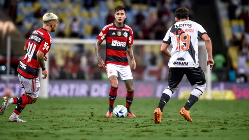 Pulgar y su golazo en Flamengo.
