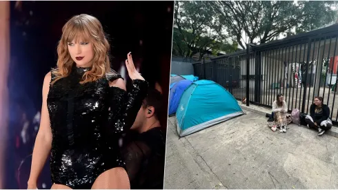 Fans explican como acampan en el Estadio de River para ver a Taylor
