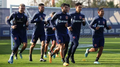 Universidad de Chile sigue trabajando en el Centro Deportivo Azul.
