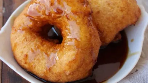 Receta de picarones paso a paso.
