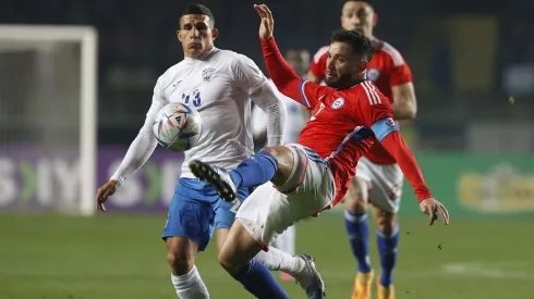 Mena, capitán de Chile en el triunfo ante Cuba.
