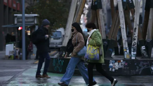 Baja la temperatura en Santiago
