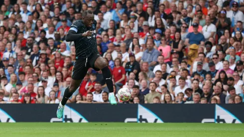 Usain Bolt y su tremenda corrida en Old Trafford
