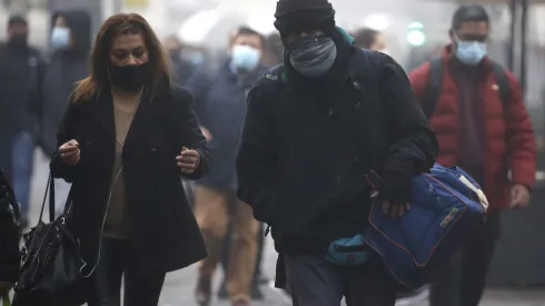 Se registran bajas temperaturas en Santiago
