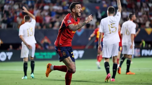 Joselu entró en el final y anotó el gol que lleva a España a la final de la Nations League.
