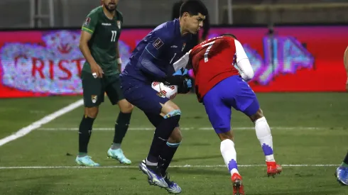 Lampe fue el arquero de Bolivia en el último duelo que jugaron ante la Roja, el 1 de febrero del año pasado por las eliminatorias rumbo a Qatar 2022.
