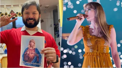 Gabriel Boric es portada en el mundo por ser fan de Taylor Swift