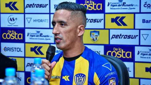 Barrios anotó cuatro goles en el Sportivo Trinidense.
