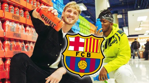 Prime, la bebida hidratante de Logan Paul y KSI, será nuevo sponsor del Barça.

