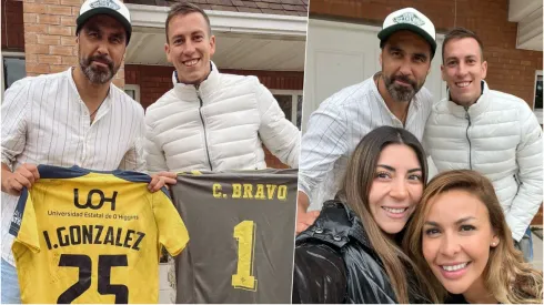 Nacho González y Bravo se juntaron en Chile

