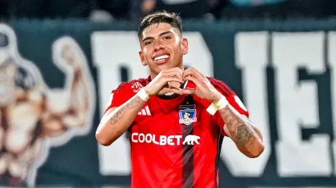 Palacios llegó ante La Calera a ocho goles con la camiseta de Colo Colo.
