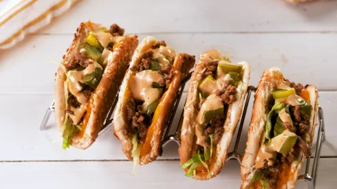 Receta Tacos Big Mac
