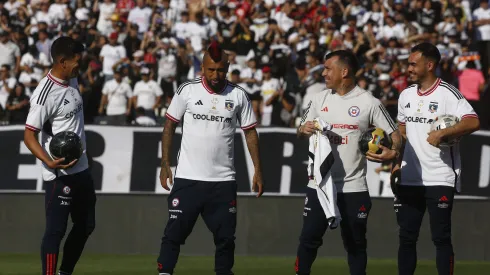 Arturo Vidal, por ahora, no volverá a Colo Colo.
