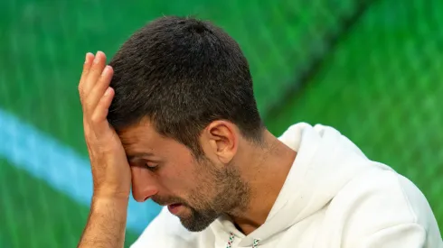 Djokovic se quebra más después de los partidos que dentro.
