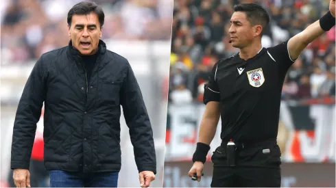 Gustavo Quinteros negó haber agredido de cualquier forma al árbitro Miguel Araos y aseguró que lo echaron para provocarlo. Sin embargo, el informe dice otra cosa.
