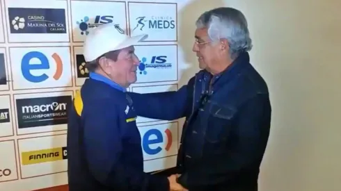 Clavito se despidió con dolor de su amigo.
