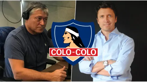 Sagredo, Pato Yáñez y el saco de goles de Colo Colo.
