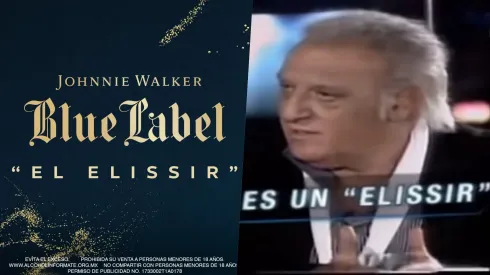 Johnnie Walker usó la famosa frase del Coco Basile para promocionar el Blue Label.
