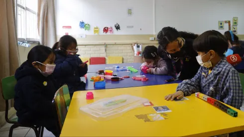 Mascarillas en los colegios
