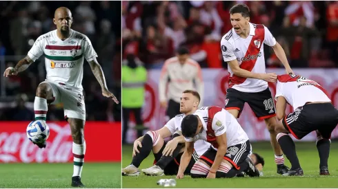 Felipe Melo se acordó de River Plate tras su eliminación en Copa Libertadores.
