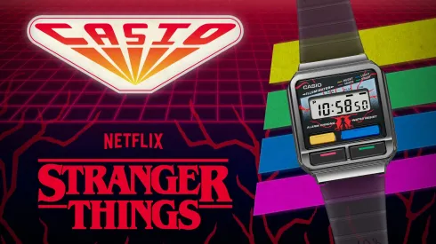 Casio lanzará un increíble reloj temático de la serie de Netflix.
