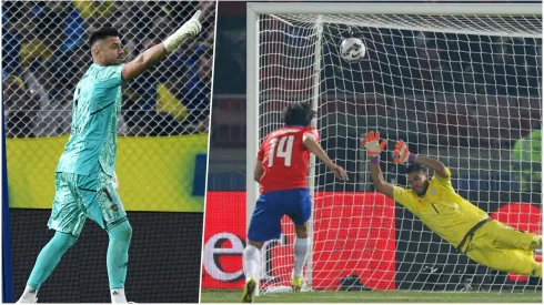 Sergio Romero celebró contra Boca, pero no pudo contra Chile en las finales de Copa América.
