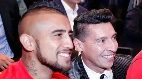 Pablo Contreras y Arturo Vidal
