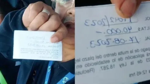 Conductor recibió una multa por abrir puerta trasera de la micro
