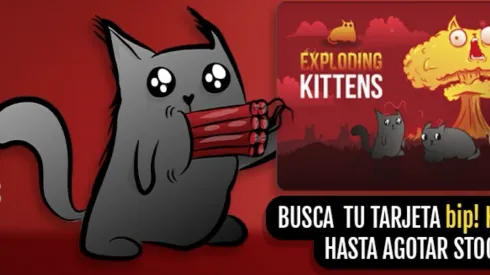 Tarjeta bip! Exploding Kittens
