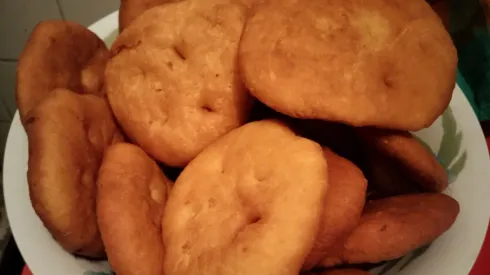 Receta de sopaipillas paso a paso.
