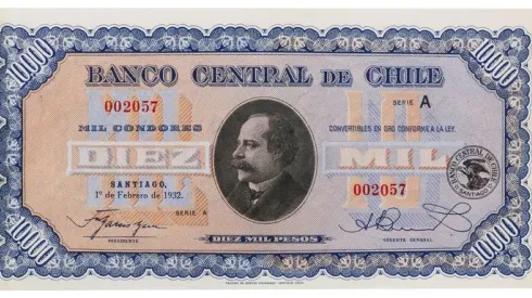 El billete era intercambiable en oro.
